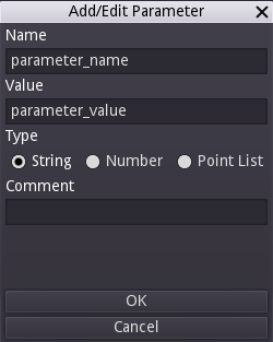 Add Parameter Dialog